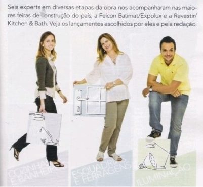 DABUS ARQUITETURA é referência em avaliação de materiais na revista Arquitetura & Construção