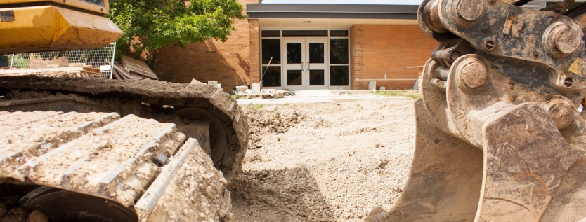 Obras na escola