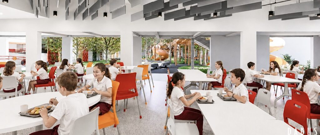 Projeto DABUS ARQUITETURA Ampliação escolar